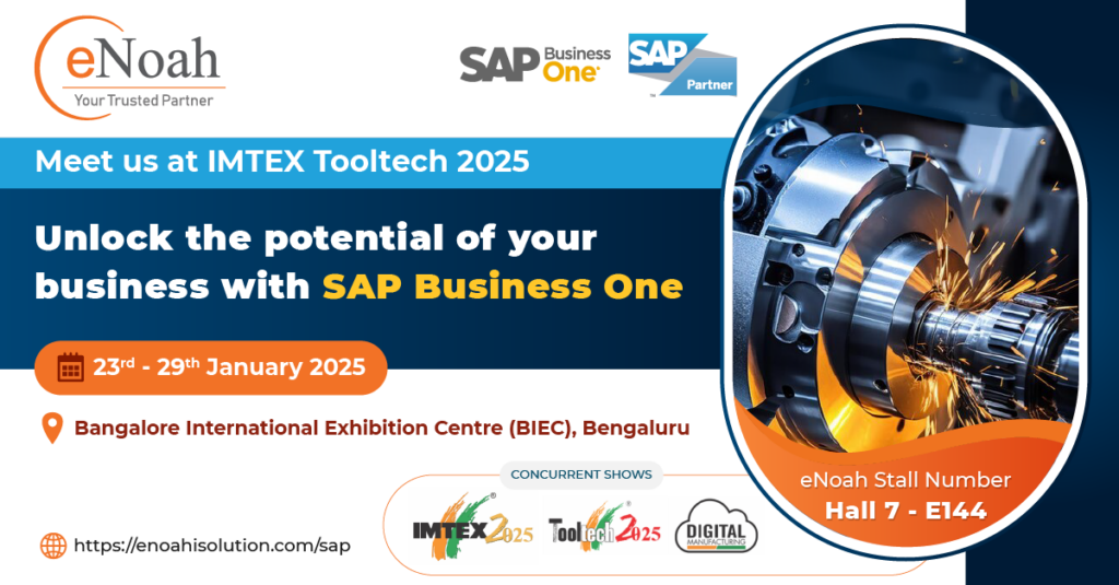 eNoah at IMTEX Tooltech 2025, Bengaluru