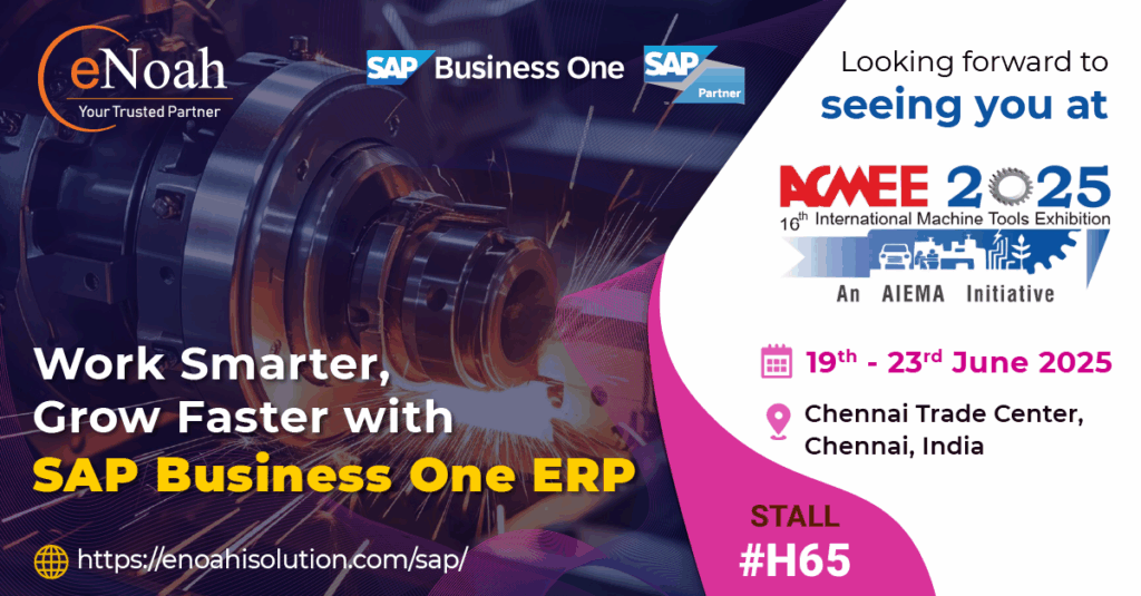 Explore SAP ERP with eNoah at ACMEE 2025