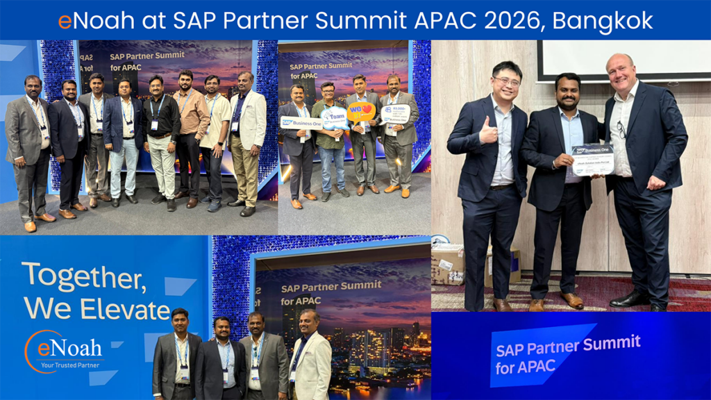 eNoah at SAP Partner Summit for APAC 2026, Bangkok