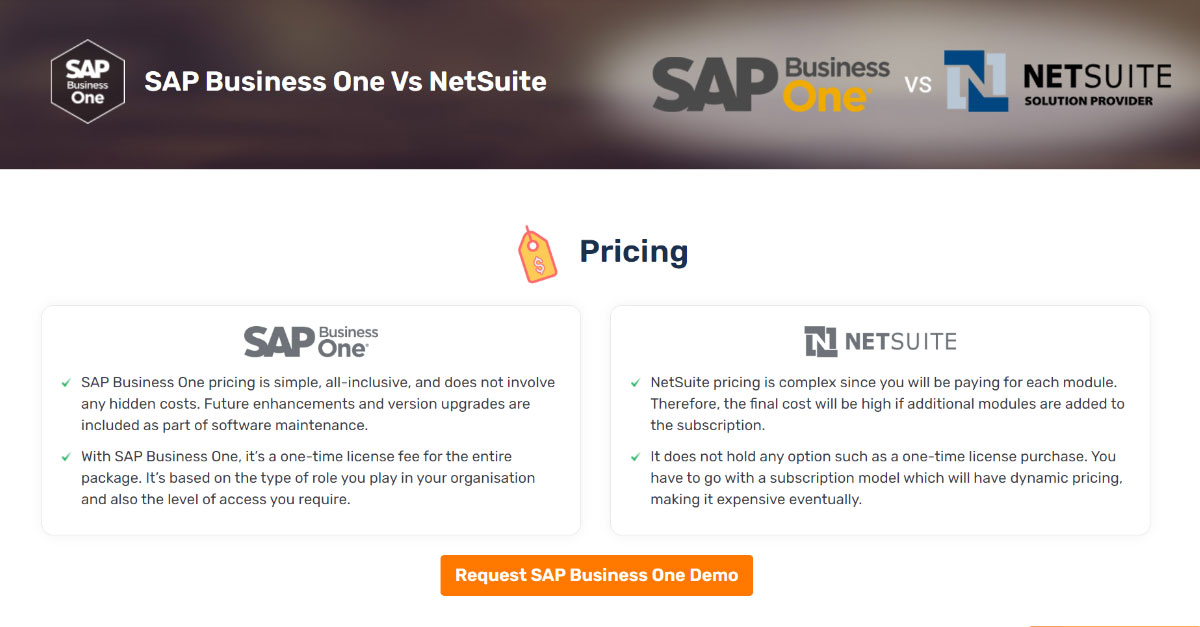 SAP Business One Software Reviews, Demo & Pricing - 2024