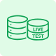 Live & Test Database