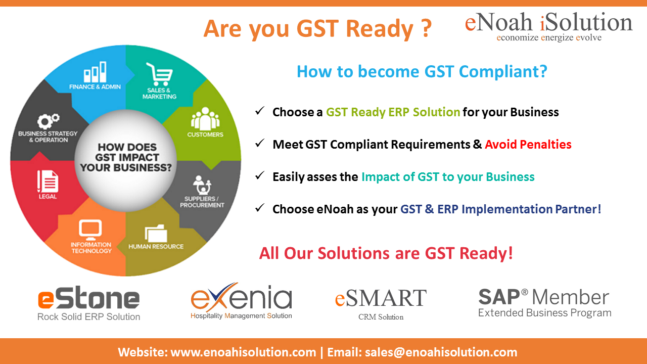 eNoah's GST Ready Solutions