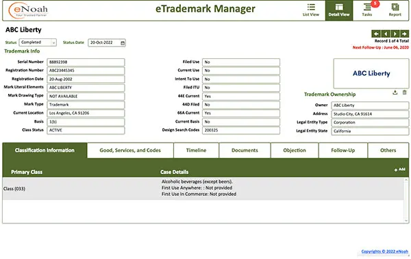 eTrademark Manager