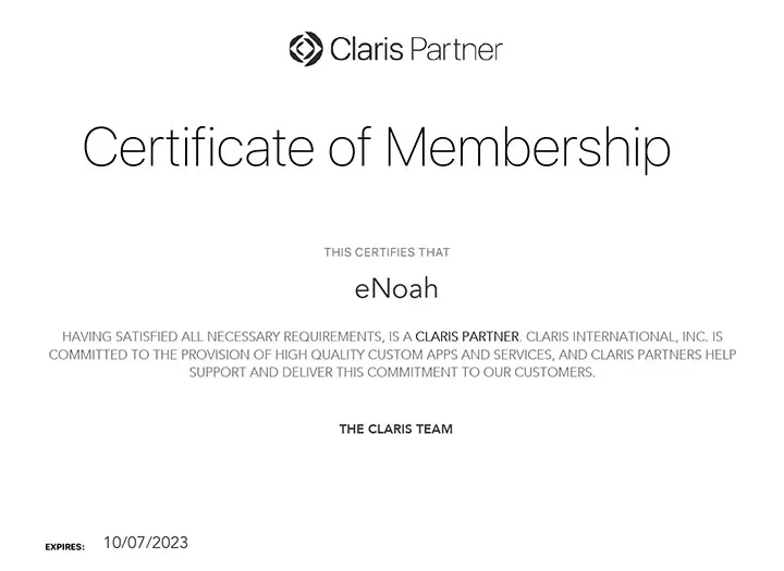 Claris-Partner-Certificate