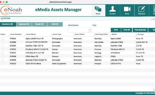 eMedia Assets Manager